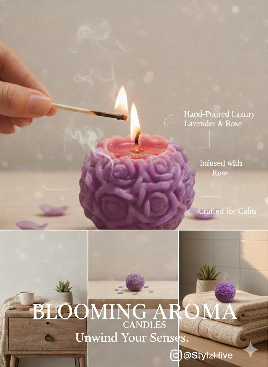Blossom Orb Candle