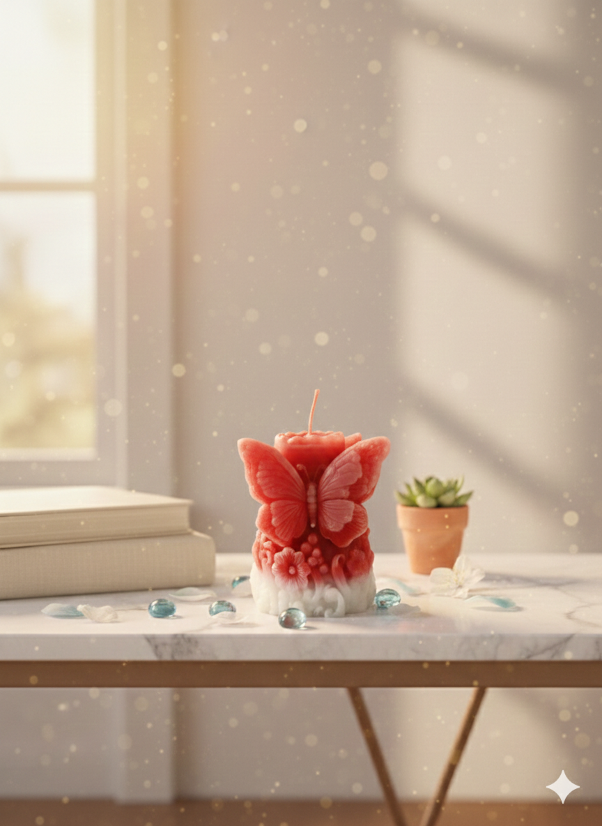 Butterfly Aura Candle